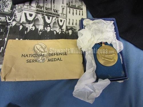  US WWII-Cold War Named Navy WAVE Grouping, Named Good Conduct Medal, DogTags etc. — image 6