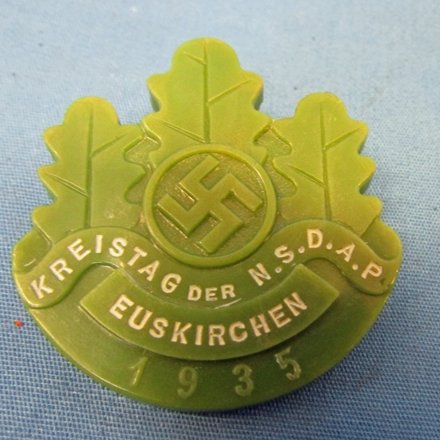  German WWII 1935 Euskirchen Kreistag Tinnie — image 2