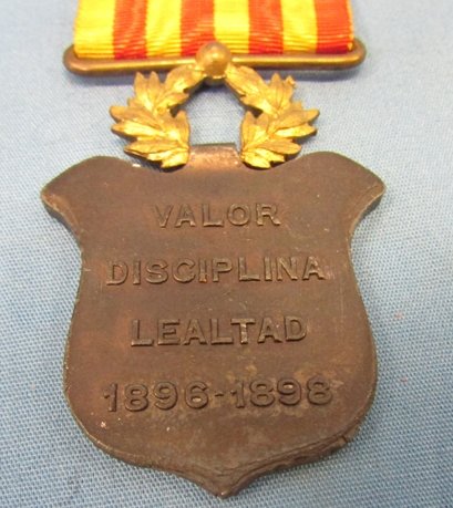  Spanish Philippine Campaign Medal, 1896-1898 — image 4