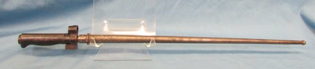  French WWI 1886 Lebel Bayonet, Full Length, Steel Grip — image 2
