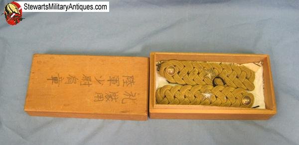  Japanese WWII Army Officers Dress Shoulder Straps — image 3