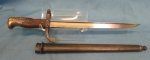 French WWI Era Modified Gras Bayonet/Fighting Knife