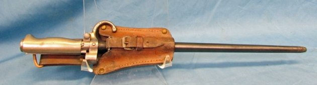  French WWI 1886 Lebel Bayonet and Frog — image 2