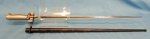 French WWI 1886 Lebel Bayonet, 2nd Pattern, Full Length