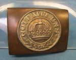 German WWI Era M1895 Prussian Enlisted Buckle