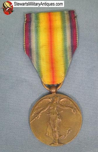  Belgian WWI Victory Medal — image 3