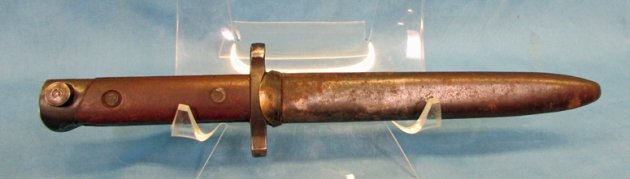  Italian WWII M1938 Fixed Blade Cacarno Bayonet — image 2