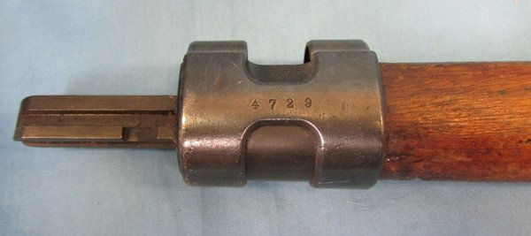  German WWII Hardwood K98 Mauser Stock, 4729 Flat Buttplate — image 3