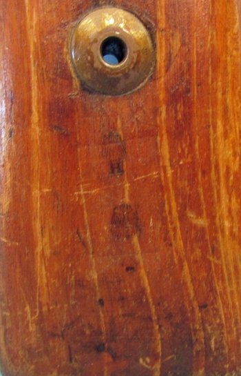  German WWII Hardwood K98 Mauser Stock, 4729 Flat Buttplate — image 4