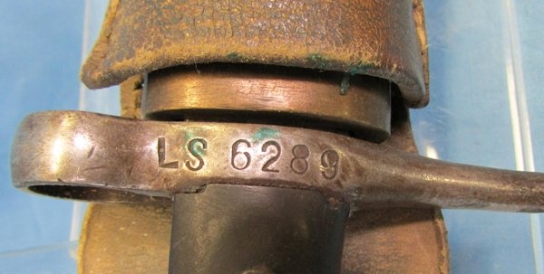  Italian M1871/16 Bayonet Terni Arsenal & Frog — image 3