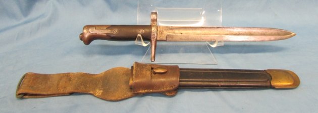  Italian M1871/16 Bayonet Terni Arsenal & Frog — image 4