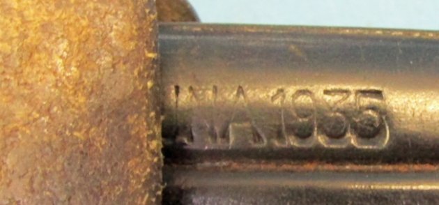  Italian M1871/16 Bayonet Terni Arsenal & Frog — image 6