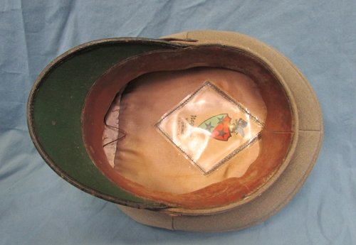  Italian WWII Army Officers Motor Transport Visor Hat — image 5