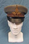 Italian WWII Army Officers Motor Transport Visor Hat