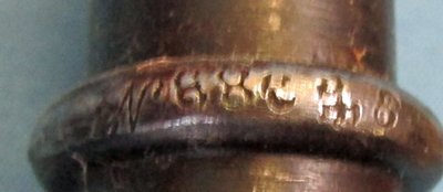  French WWI, Polish Marked 1886/1916 Lebel Bayonet, 1st Model Grip — image 5