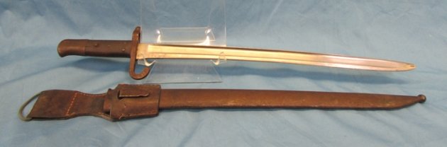  Austrian M1867/73 Werndl Rifle Bayonet & Scabbard — image 3
