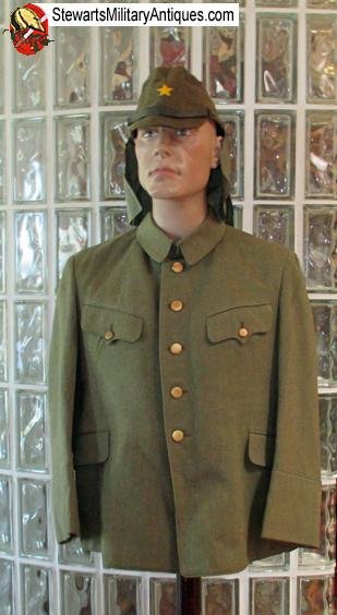  Japanese WWII Army Officers Wool Tunic — image 5