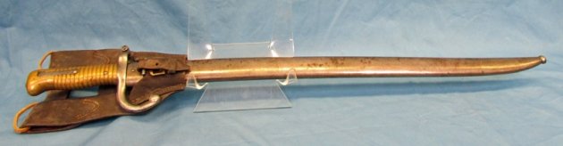  French M1866 Chassepot Bayonet, St Etienne 1872, Matching, Original Frog — image 2