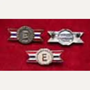 US WWII Army/Navy Production Award, Sterling Silver