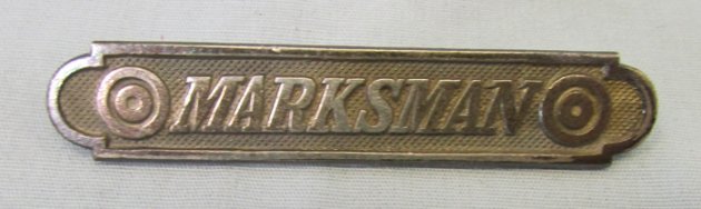 US 1885-1921 Pattern Marksman Badge, Sterling Marked — image 2