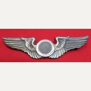 US WWII USAAF 3 Inch Observer Wings, Sterling