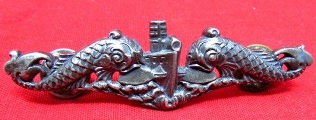 US Cold War Era, Enlisted US Navy Submarine Dolphins, Sterling, Gemsco, Clutchback — image 2