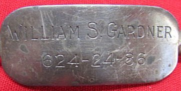 US WWII ID Bracelet, USNR, Sterling — image 3