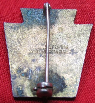 US 1920's, 213th AA (PNG) Dondero DUI & Sterling Marked Ring, Dondero, Wash. D.C. — image 4