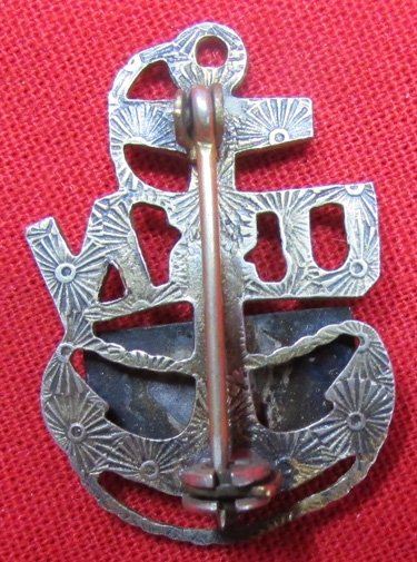 US WWII US Navy Son-in-Service Pin, Sterling, Amcraft — image 3
