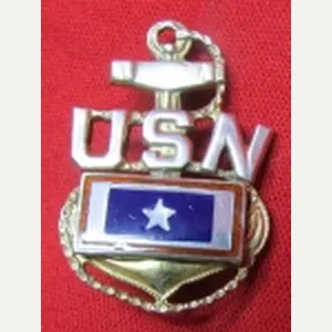 US WWII US Navy Son-in-Service Pin, Sterling, Amcraft