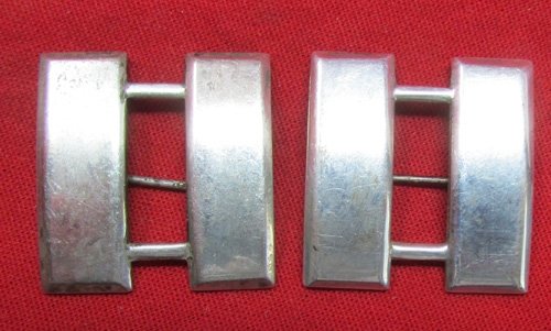 US WWII Era, Captain Shoulder Rank, A.E. Co., Sterling — image 2