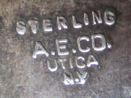 US WWII Era, Captain Shoulder Rank, A.E. Co., Sterling — image 4