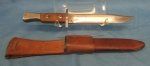 Canadian Ross Rifle Bayonet, Fighting Knife Conversion