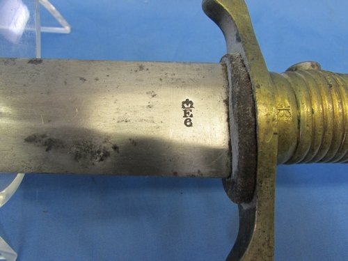  British  Pattern 1848 Brunswick Bayonet, Enfield Mfg 1849 — image 5