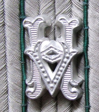 German WWII Heer Beamte Officer Shoulder Board & Collar Tab Set — image 3