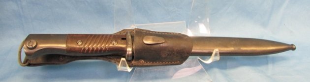  German WWII S84/98 Bayonet, Postwar Warsaw Pact Modified — image 2