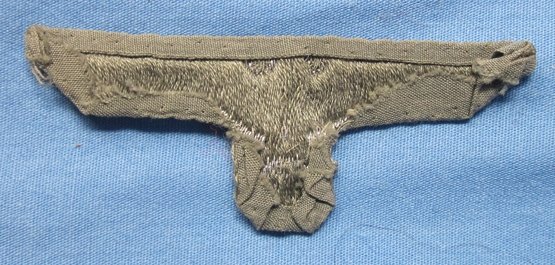 German WWII Heer Officers Flat Wire Overseas Hat Eagle — image 3