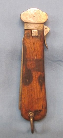 German WWII Luftwaffe Gravity Knife, Take Down Model, RB Numbered — image 2
