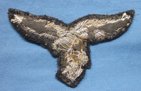 German WWII Luftwaffe Officers Wire Embroidered Drooptail Coat Eagle — image 3