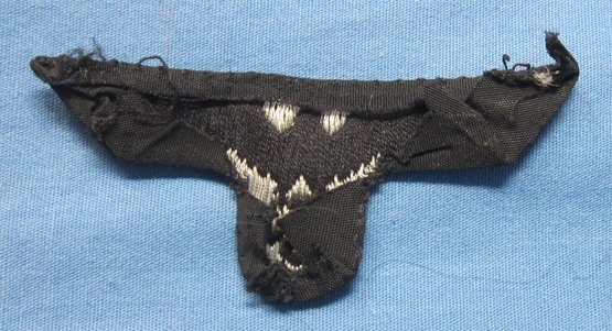 German WWII Panzer Flat Wire Embroidered Cap Eagle — image 3