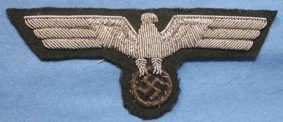 German WWII Heer Officers Wire Embroidered Coat Eagle — image 2