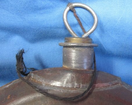 US Civil War Bullseye Canteen & Stopper — image 4