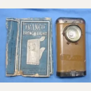 US WWI Franco Trench Lamp & Box