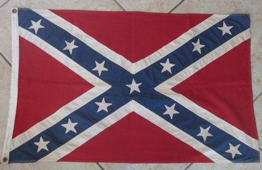 US Civil War Centennial Era, Confederate, Army of Northern Virginia Battle Flag — image 2