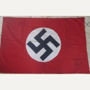 German WWII NSDAP Flag, Double Sided, 30x44 Inches
