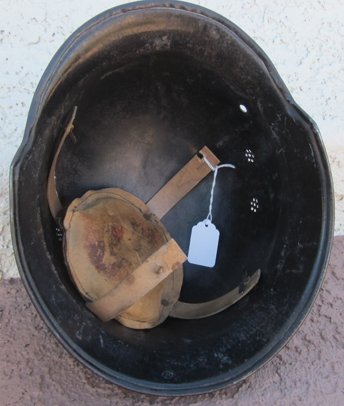 German WWII Civil Police Helmet Shell — image 4