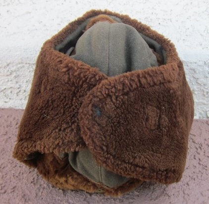 US WWII USMC Iceland Expedition Fur Cap — image 7