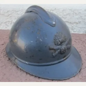 French WWI Adrian Helmet, Artillery Troops
