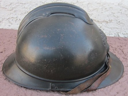 French WWI Adrian Helmet, Infantry Troops — image 3