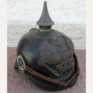 German WWI Prussian Enlisted Infantry M1915 Pickelhaube